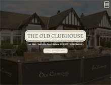 Tablet Screenshot of oldclubhouse.com